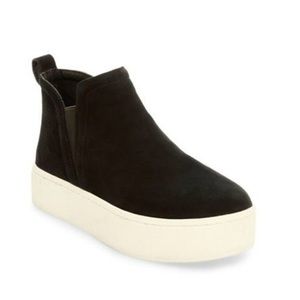 steve madden ferry black suede